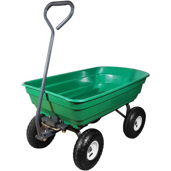 Tavolo ribaltabile Daolar Carrello da Giardino, Camping Beach Wagon con manico rotante a 180 &deg; e pneumatici da 10 "No-Flat